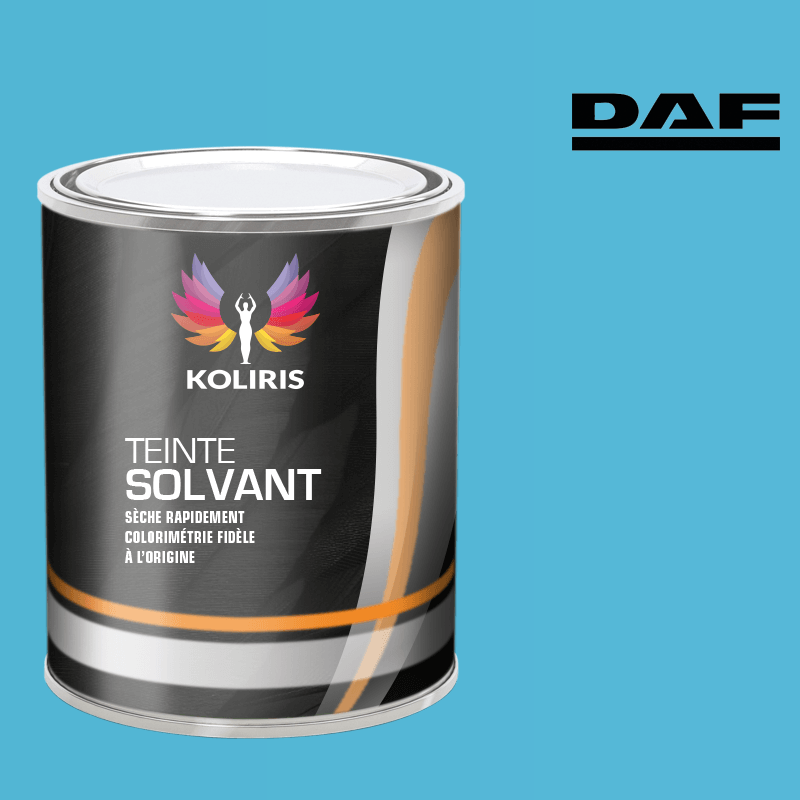 Peinture utilitaire - camion solvant Daf